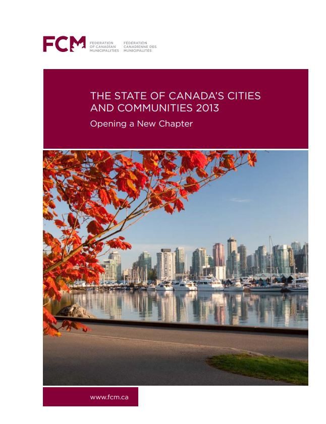 State of Canada's Cities and Communities 2013